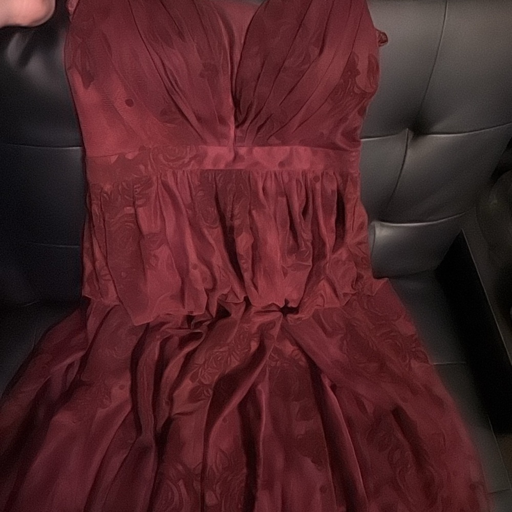 Windsor Deep Red Maxi Dress